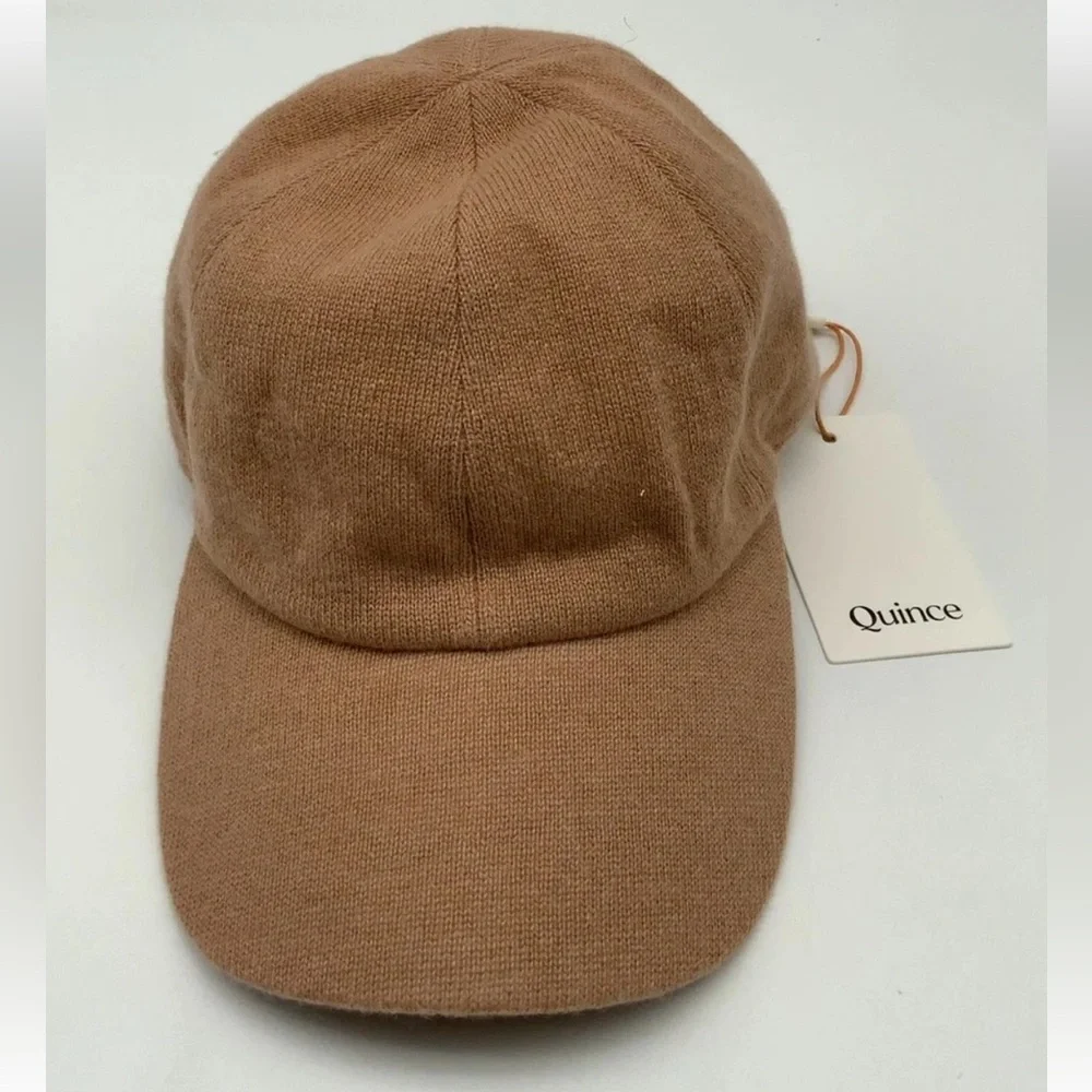 Quince Tan Wool Baseball Cap - Picture 5 of 6